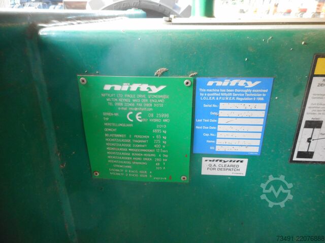Mobile work platform Niftylift HR17 HYBRID ( BATTERIE NEU )