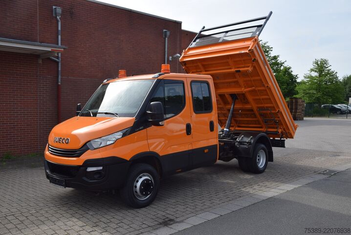 Dreiseitenkipper Iveco Daily  Doka 7-Sitzer Meiller Kipper AHK Standheiz