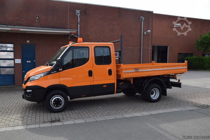 Dreiseitenkipper Iveco Daily  Doka 7-Sitzer Meiller Kipper AHK Standheiz