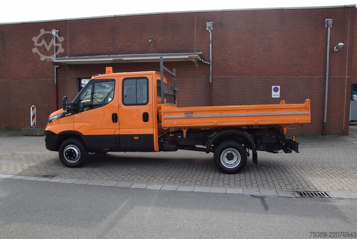 Transporter mit Kipper Iveco Daily  Doka 7-Sitzer Meiller Kipper AHK Standheiz