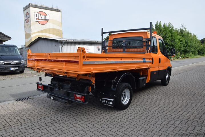 Transporter mit Kipper Iveco Daily  Doka 7-Sitzer Meiller Kipper AHK Standheiz
