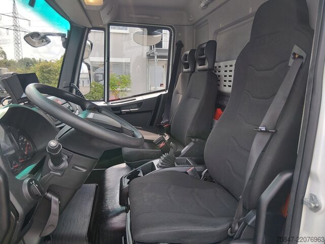LKW mit Kofferaufbau Iveco EuroCargo ML 75 E 19/P LBW Rückfahrkamer