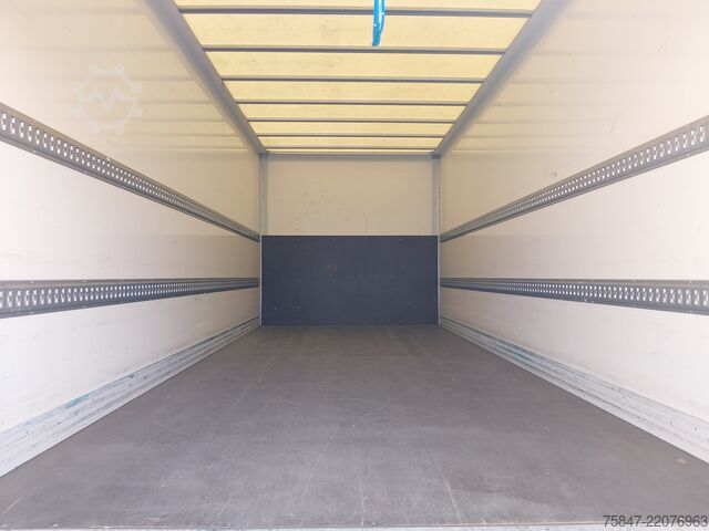 LKW mit Kofferaufbau Iveco EuroCargo ML 75 E 19/P LBW Rückfahrkamer