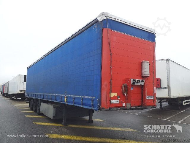 Open semitrailer with tarp Schmitz Cargobull Semitrailer Curtainsider Standard
