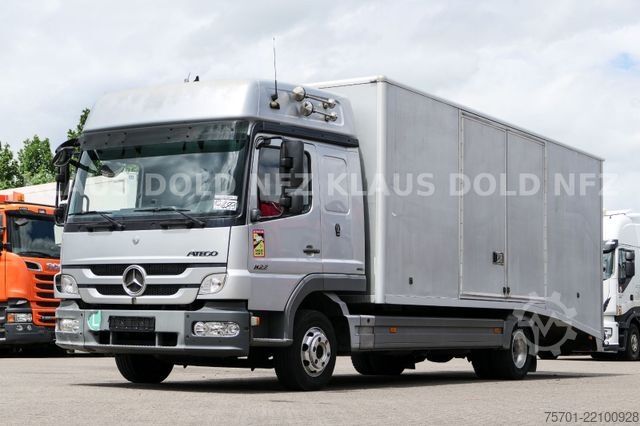 Autotransporter MERCEDES-BENZ Atego 822 geschlossener Autotransporter Euro 5