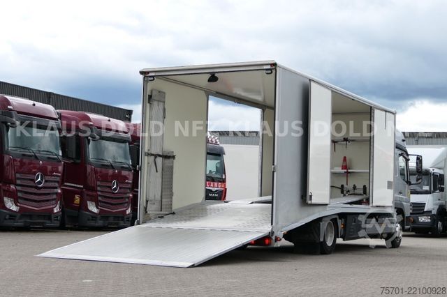 Autotransporter MERCEDES-BENZ Atego 822 geschlossener Autotransporter Euro 5