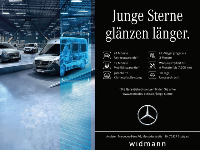 Pick-up van Mercedes-Benz Sprinter 311 CDI DoKa Pritsche RS 3.665 MM AHK