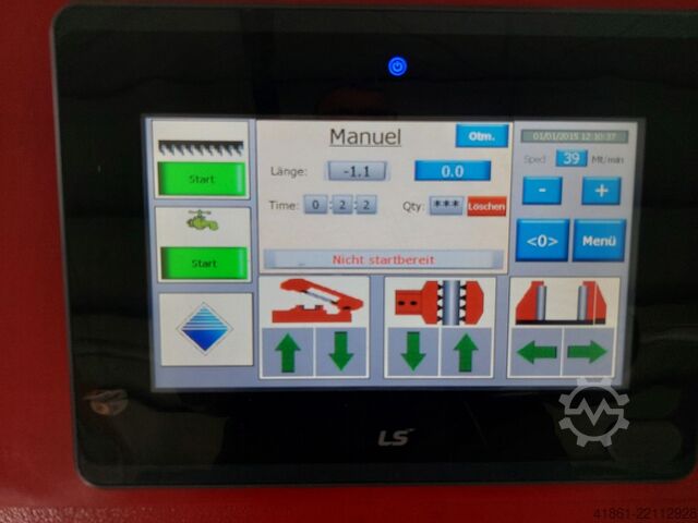 Mitre band saw automatic machine KARMETAL 350 ODG-PLC