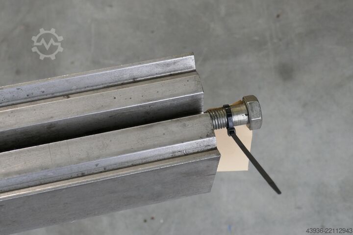 Sheetmetalworking tooling Multi V Lower Multi V Lower tooling 75 x 75 x 3100 mm