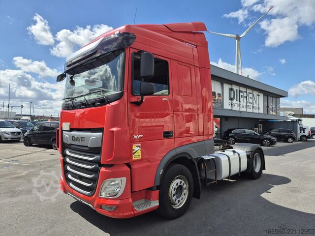 Standard tractor DAF XF 480 FT SPACE CAB ZF INTARDER