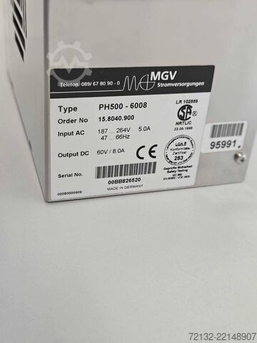Power supply MGV PH500-6008