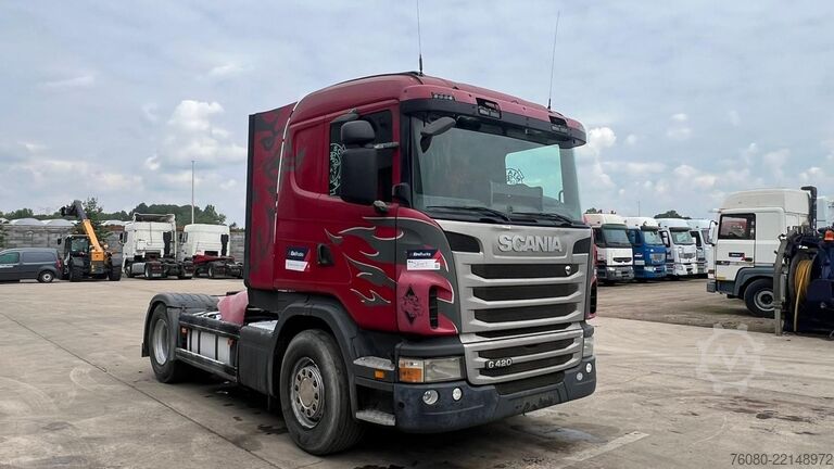 Standard tractor Scania G 420 (MANUAL GEARBOX / BOITE MANUELLE / CAJA D...