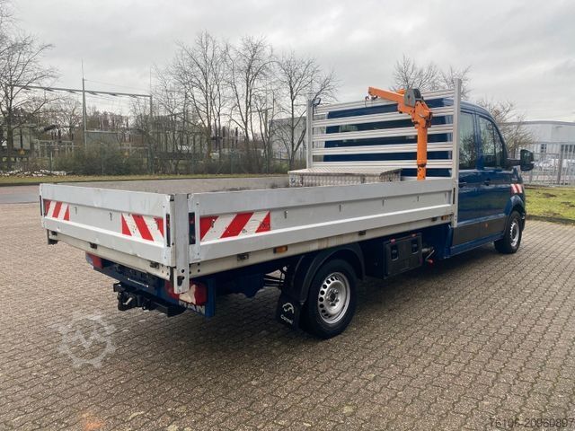 Pick-up van MAN TGE 3.180 Pristche mit Kran *Doppelkabine*Ahk*