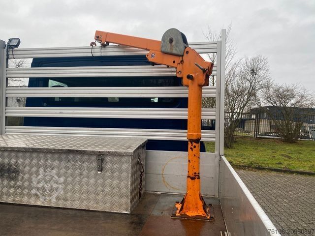 Pick-up van MAN TGE 3.180 Pristche mit Kran *Doppelkabine*Ahk*