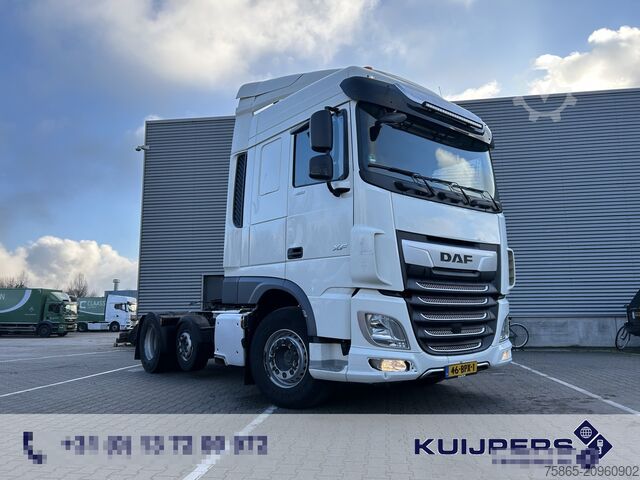 Standard tractor DAF XF 480 FTP Space Cab / 510 dkm / 6x2 / Stand Ai...