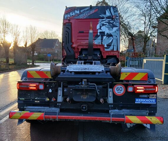 Roll-off tipper truck MAN TGX 640PK Containersysteem + trekker