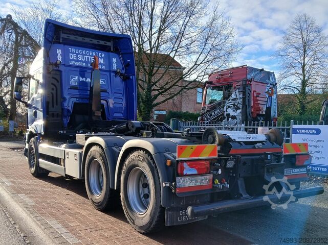 Roll-off tipper truck MAN TGS 33520  6X4