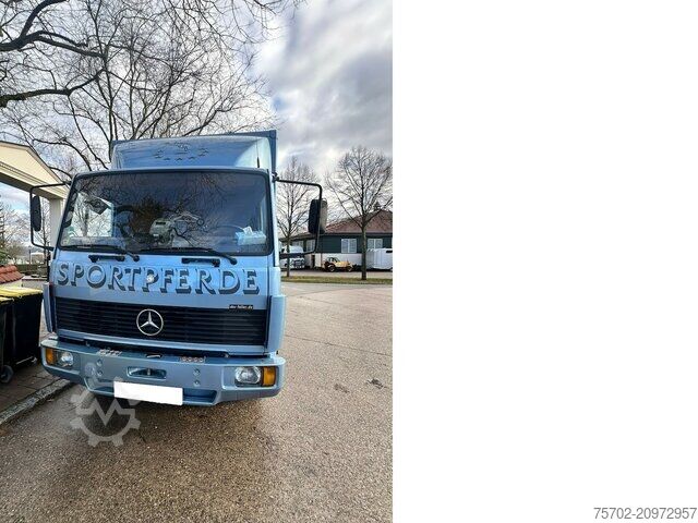 Livestock transporter Mercedes-Benz 814 L 3 Pferde Oldtimer