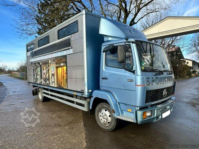 Livestock transporter Mercedes-Benz 814 L 3 Pferde Oldtimer