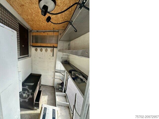 Livestock transporter Mercedes-Benz 814 L 3 Pferde Oldtimer