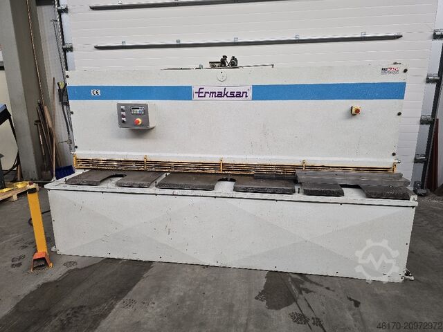 Hydraulic guillotine shear Ermaksan MGM 3100 x 8