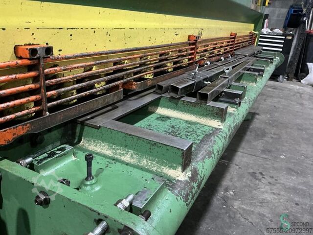 Sheet shears  HACO TSL 306, 3050x6mm 1989 HACO TSL 306, 3050x6mm