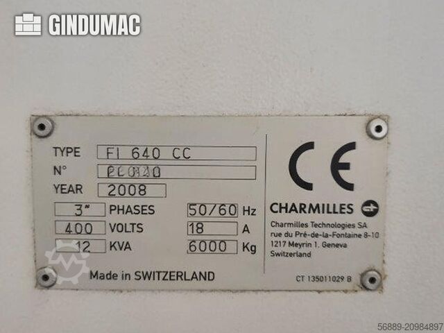 AgieCharmilles FI 640 CC AgieCharmilles FI 640 CC