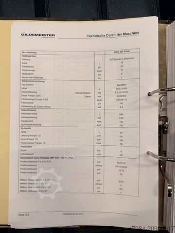 CNC turning and milling center DMG GILDEMEISTER GMX 250 LINEAR