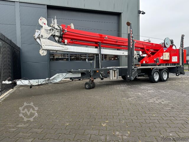 All terrain crane Böcker AHK 30/1500 KS, Trailer Crane, 2017, 1.890 hours!!
