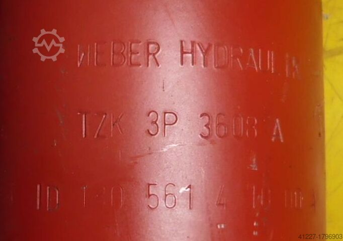 Telescopic cylinder Weber TZK3P3608A