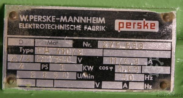 Frequenzumformer 133 V 200 Hz 4 kVA Perske DW 1310/6