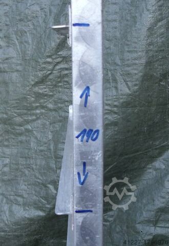 Lebensmittelregal Edelstahl Typ 600/5500/1450