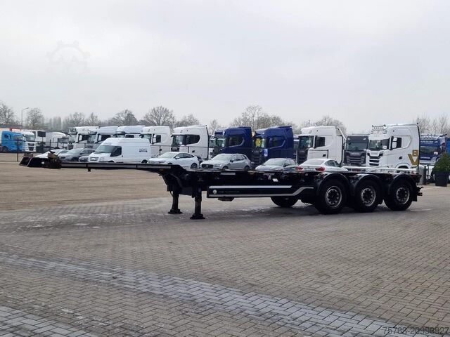 Container transportation CIMC SILVERGREEN Contailer chassis 3 axle - 1x 20FT/2x 20FT/1x 4...