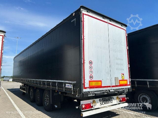 Open semitrailer with tarp Schmitz Cargobull Schiebeplane Standard