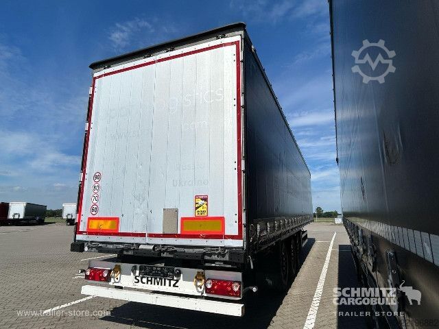 Open semitrailer with tarp Schmitz Cargobull Schiebeplane Standard