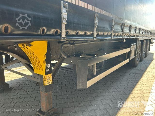 Open semitrailer with tarp Schmitz Cargobull Schiebeplane Standard