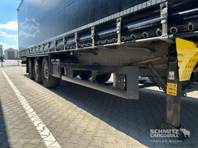 Open semitrailer with tarp Schmitz Cargobull Schiebeplane Standard