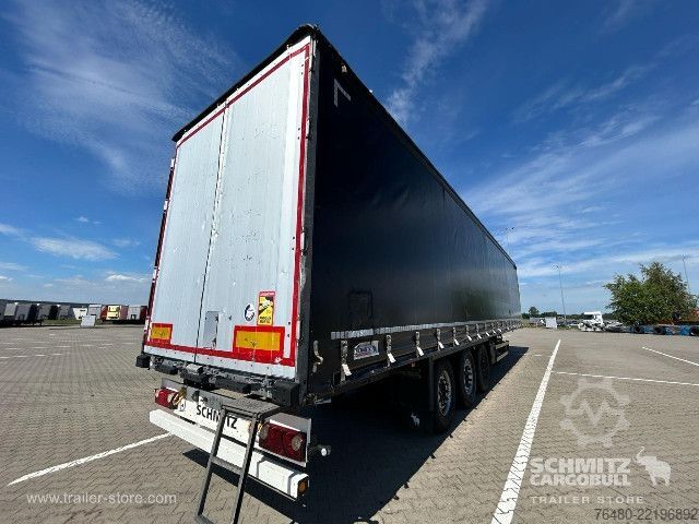 Open semitrailer with tarp Schmitz Cargobull Schiebeplane Standard