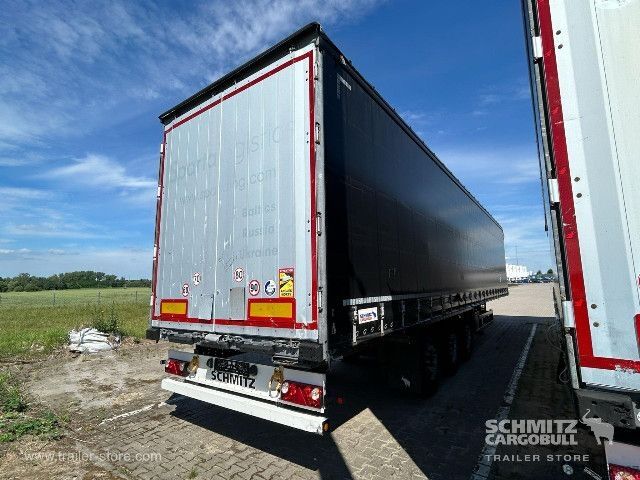 Open semitrailer with tarp Schmitz Cargobull Schiebeplane Standard
