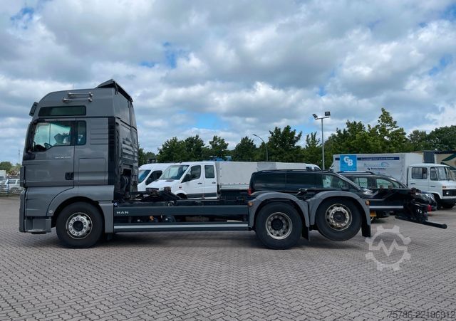 Swap body truck MAN TGX 26.440 BDF / Fahrschule/ D-Pedale/ 3 Sitze