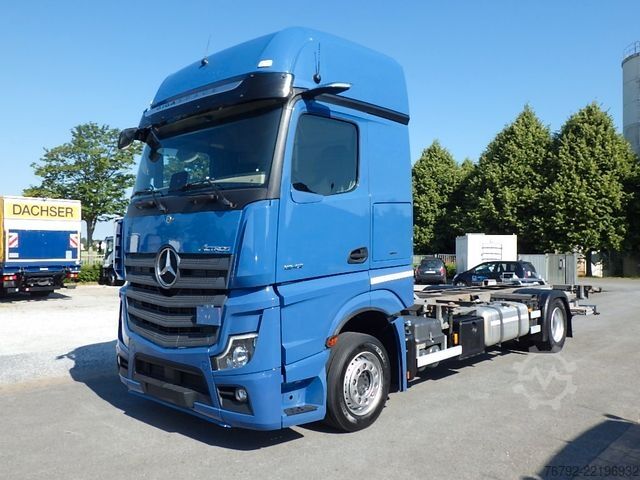Swap body truck MERCEDES-BENZ 1842 L Actros 5 GigaSpace/BDF/LBW/HPE/Standklima