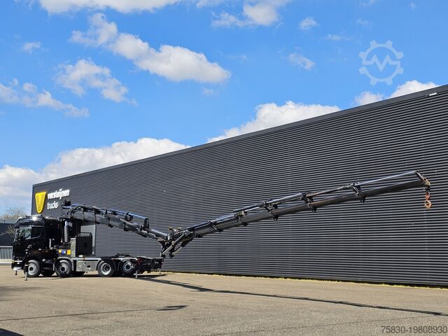 Standard-SZM Scania R490 / 8x2 / HMF 85 TM CRANE / WINCH / JIB