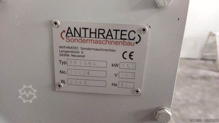 Mixing kneader ANTHRATEC MK-250s