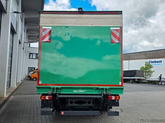 Koffer Mercedes-Benz Atego 1524 L LBW 2.000kg Tür Kamera Spoiler