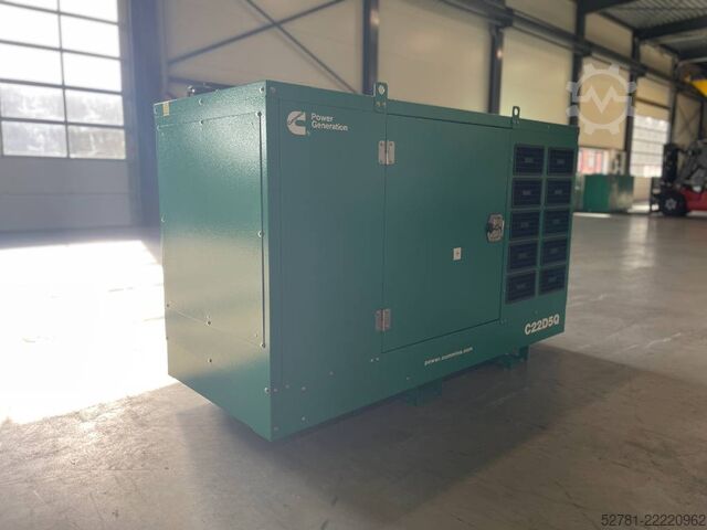 Aggregat Cummins C22D5Q - 22 kVA Generator - DPX-18501-Q