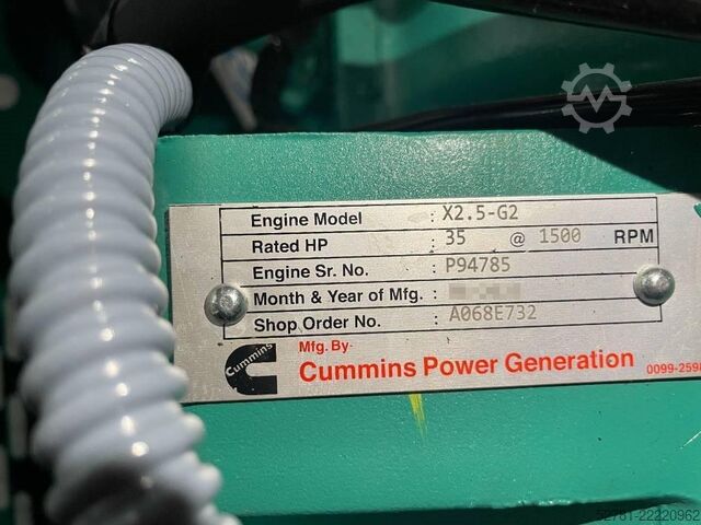 Aggregat Cummins C22D5Q - 22 kVA Generator - DPX-18501-Q