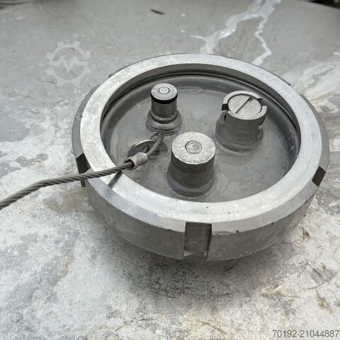 1000 Liter aseptischer druckfester Rundcontainer aus V2A eurocont B0103