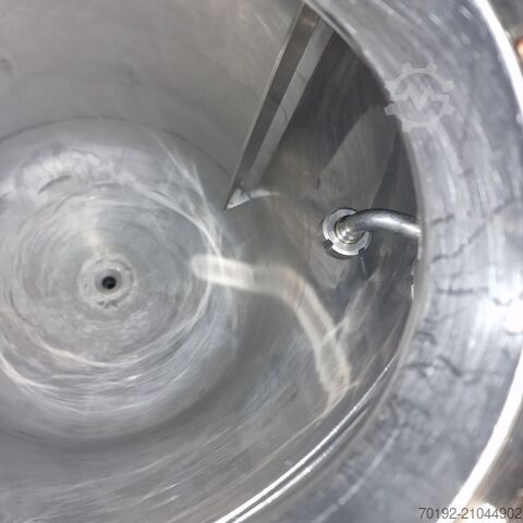 200 Liter mobiler Lagertank aus V2A  B0112