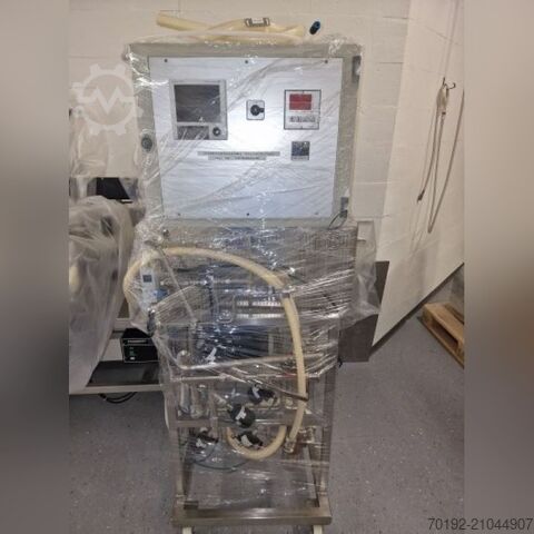 600 liter insulated storage tank made of V2A stainless steel with propeller agitator MAVAG Verfahrenstechnik AG B0110