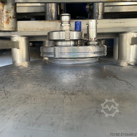 930 Liter druckfester Rundcontainer aus V2A UCON K0198
